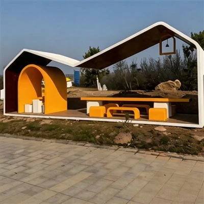 풍경 Pergola 및 파빌리온